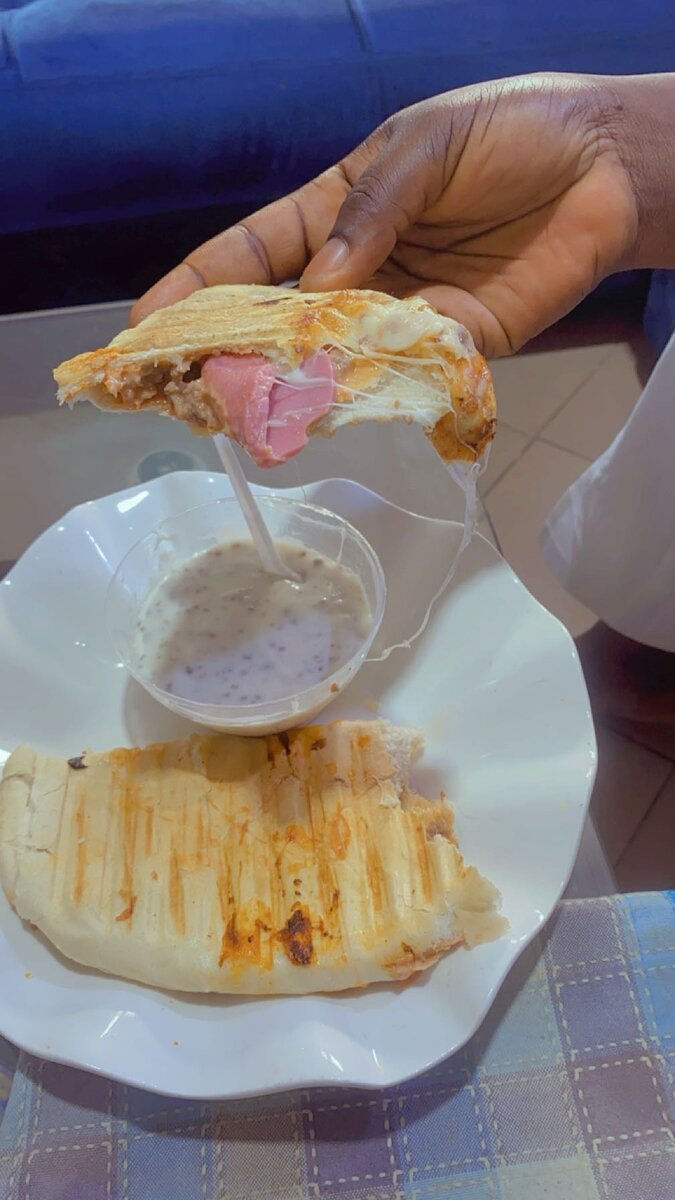 Panini chaud fromage