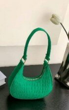 Green handbag