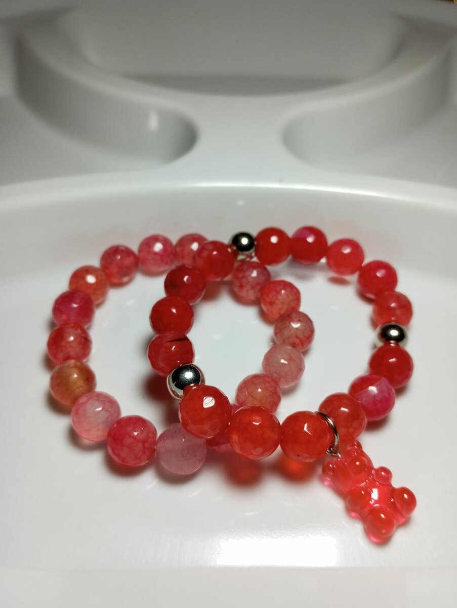 Red HARIBO bracelet