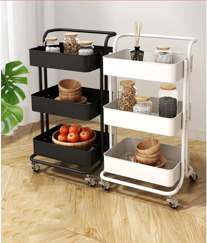 Chariot de Rangement à Roulettes