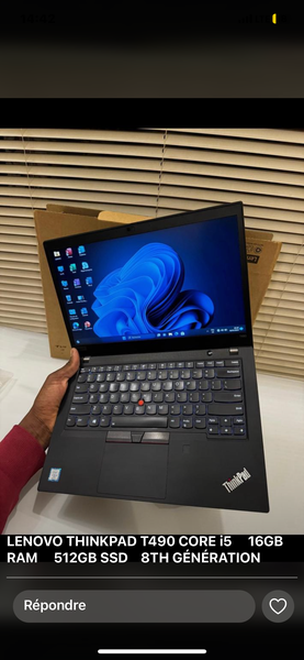 Lenovo ThinkPad T490 i5 16GB
