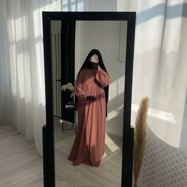 Широкое платье