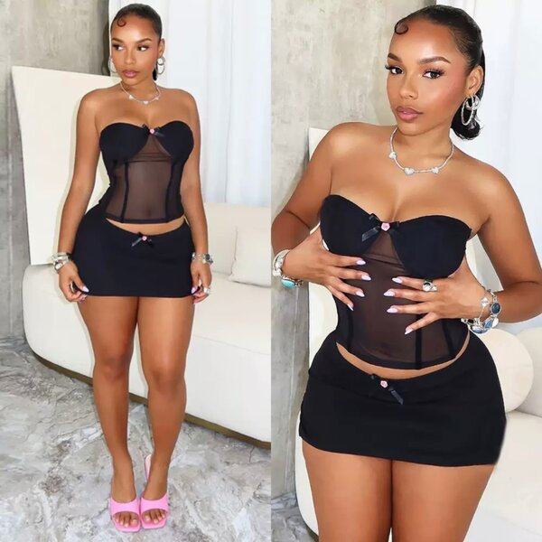 Two piece skirt and top