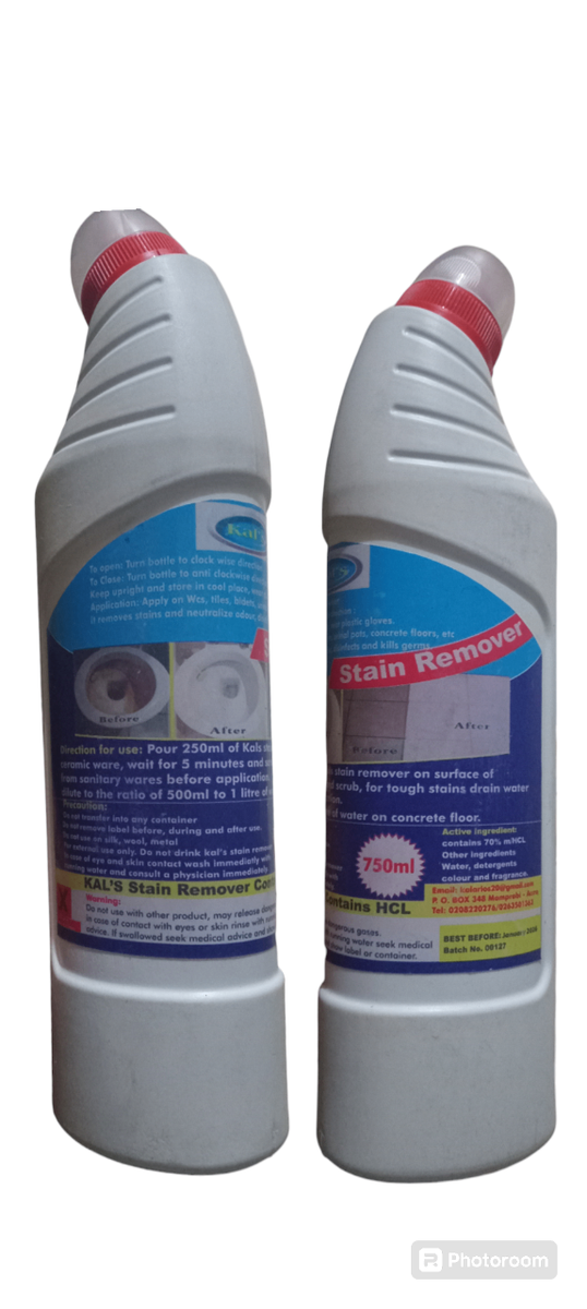 Stain remover