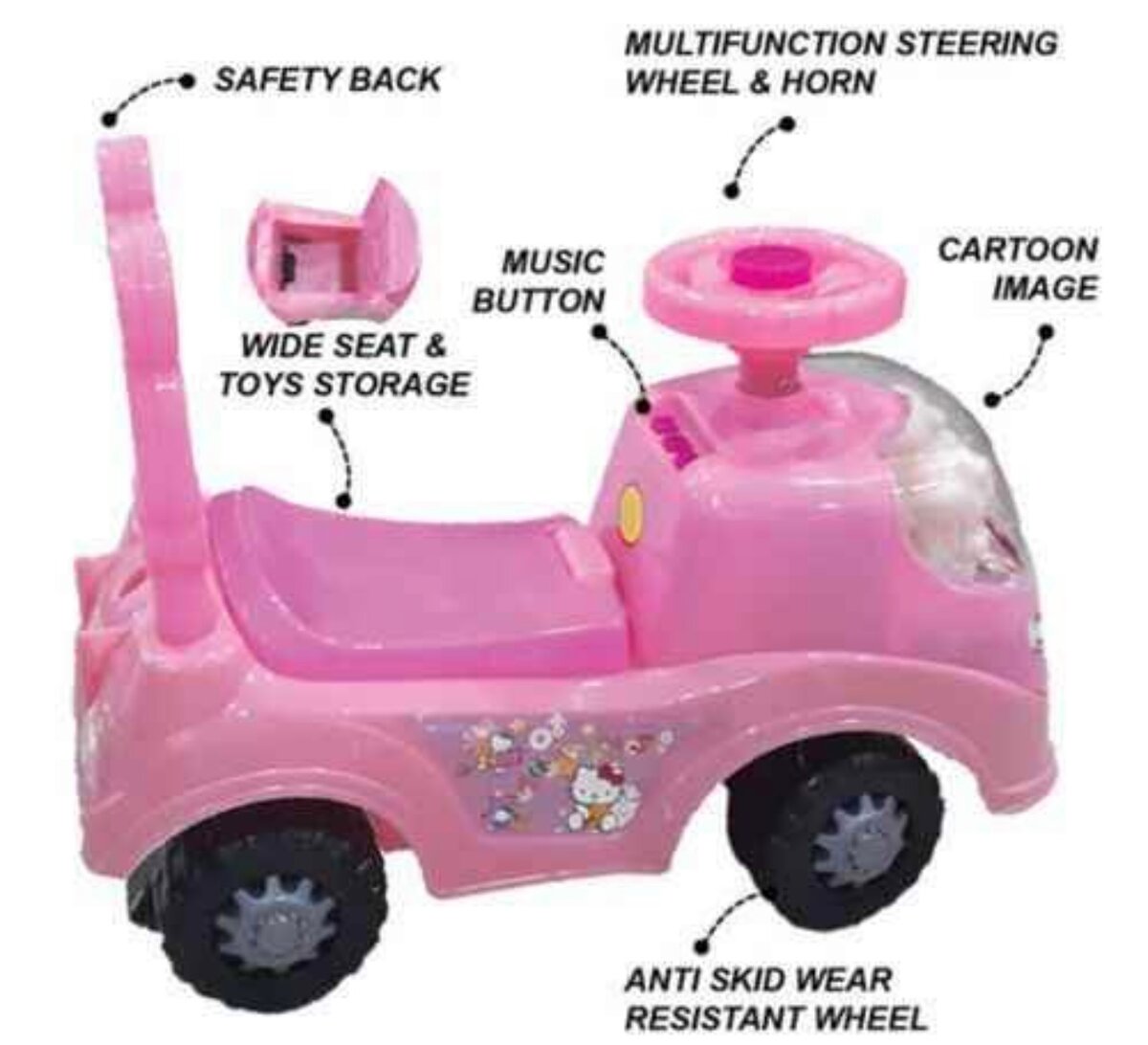 Voiture Trottinette Enfant