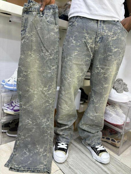 Jeans à motifs homme