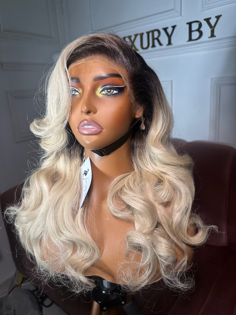 Perruque Blonde HD Luxe