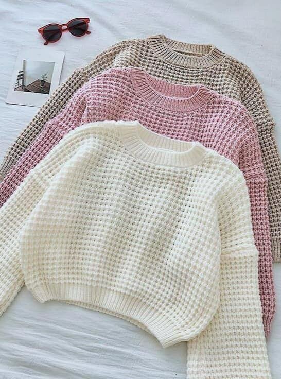 Pull en maille femme