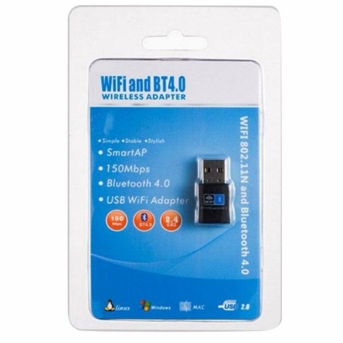 Wi-Fi & BT4.0 Wireless Adapter