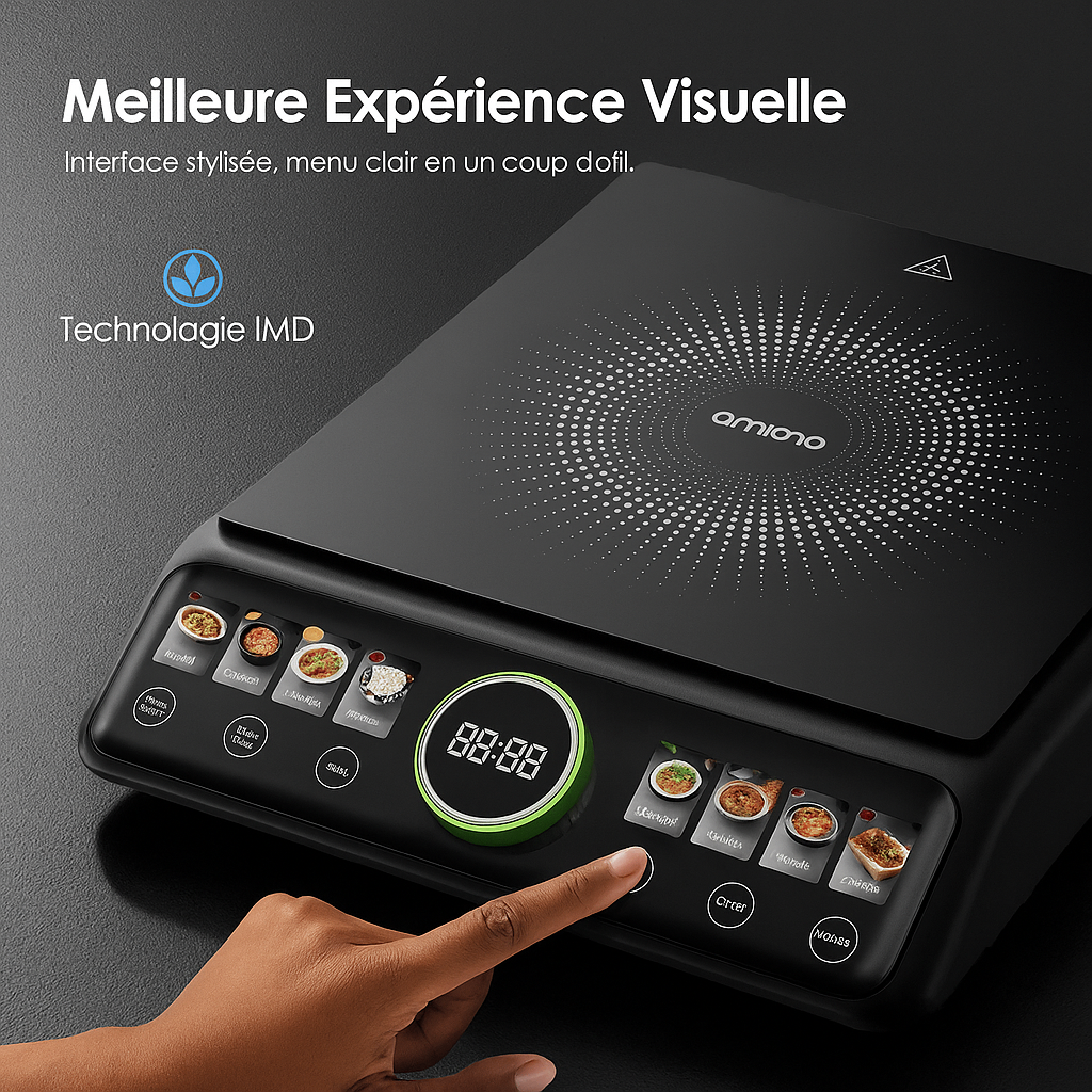 Table de cuisson à induction 2200W