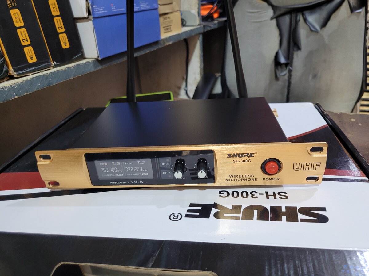 MICRO BALADEUR SHURE SH-300G 