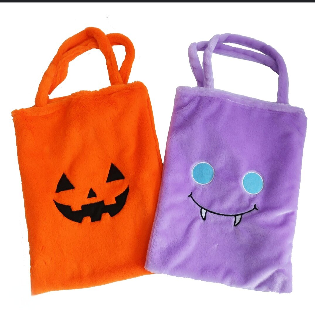 Sac d'Halloween peluche