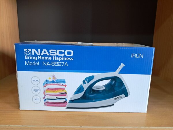 Durable nasco steam iron