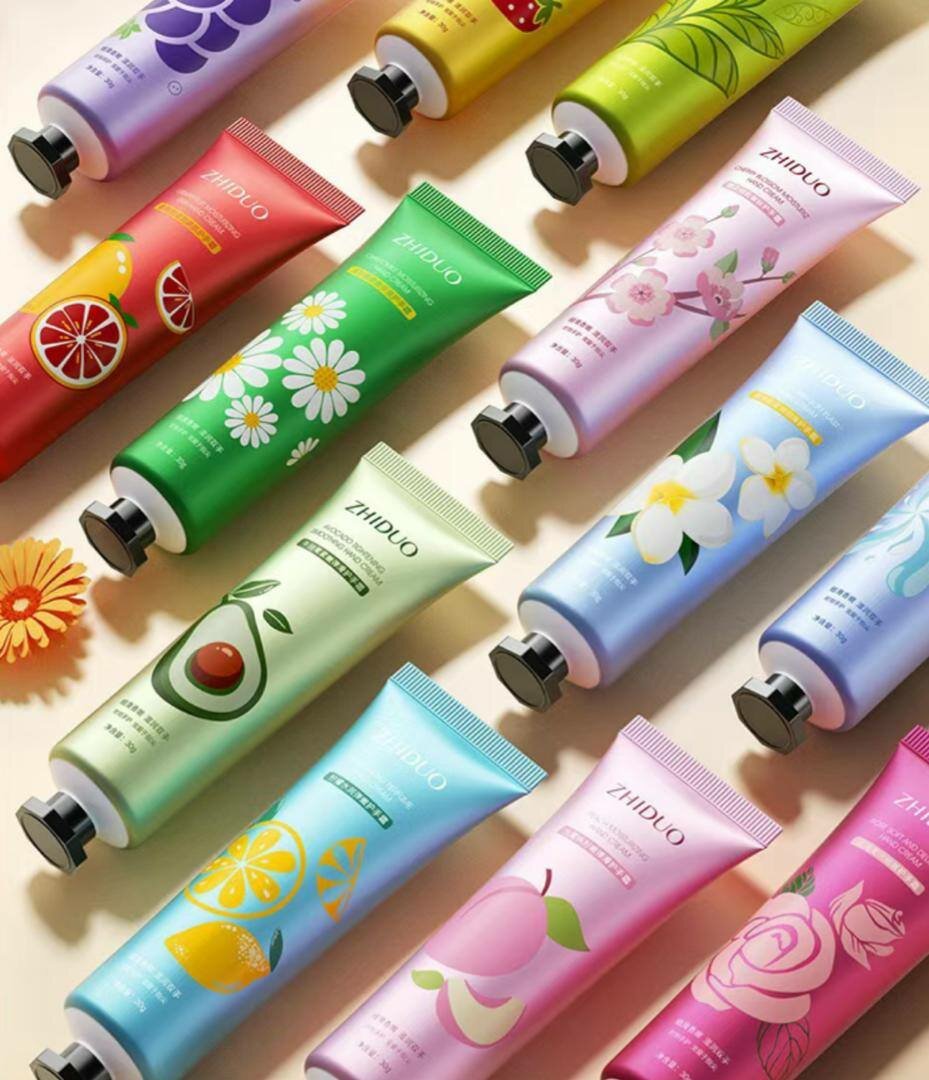 Face mask, eye mask and hand cream