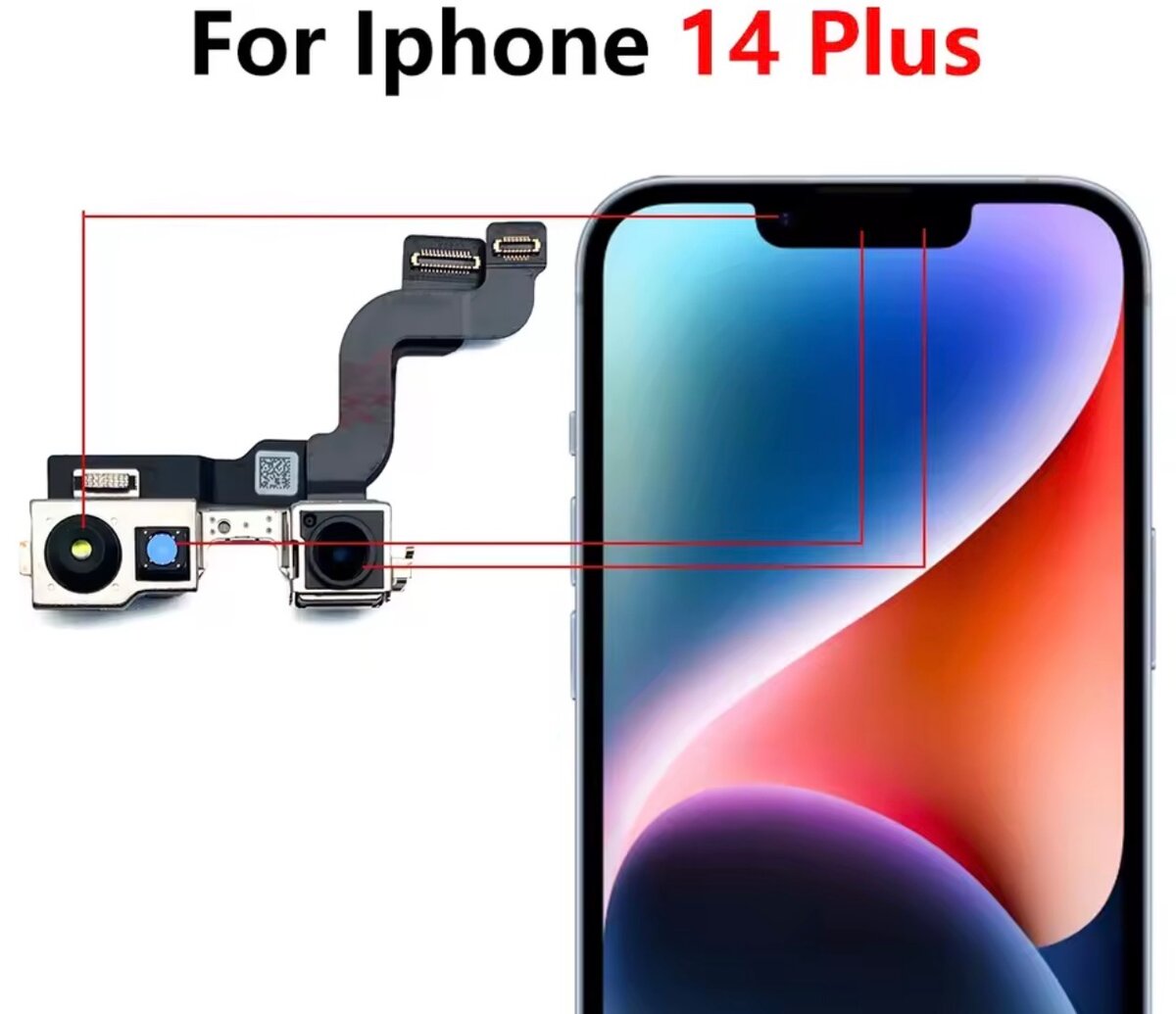 Module caméra avant iPhone 14 Plus