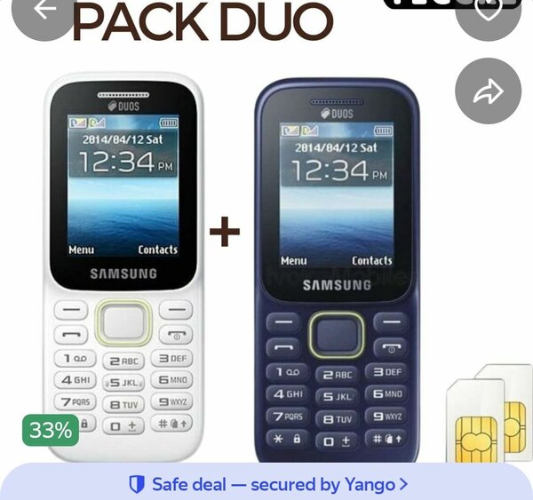 Samsung DUOS Pack Duo B310