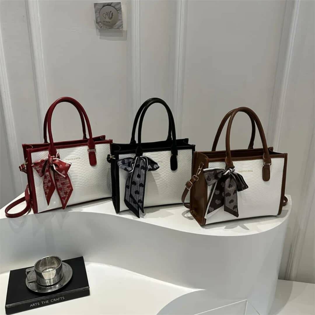 Sac à main élégant avec nœud