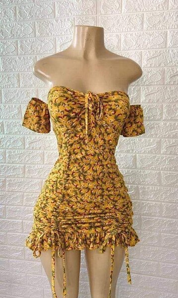 Designed straight dress