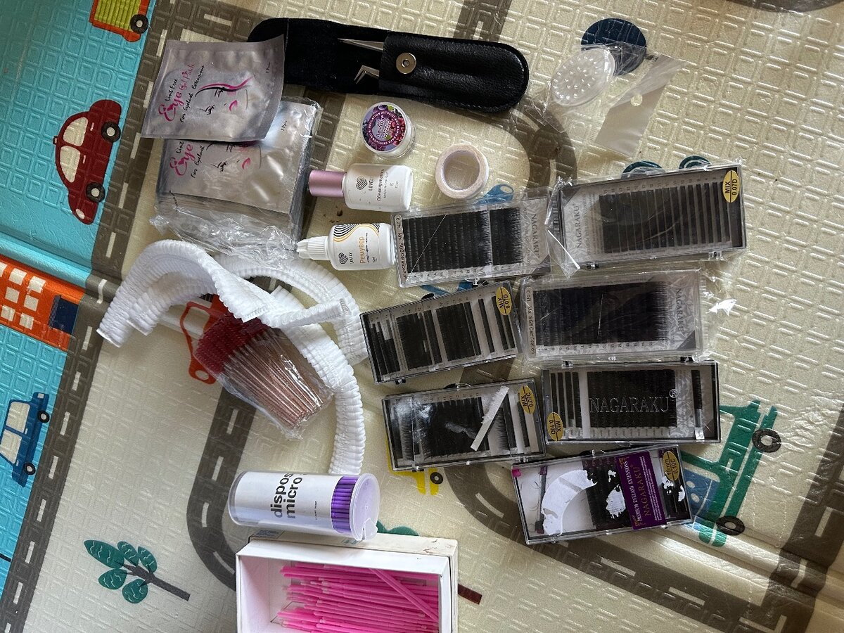 Материалы для наращивание ресн