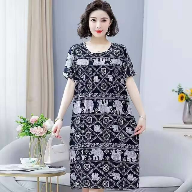 Robe décontractée imprimée femme