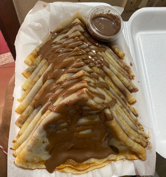 Crêpes Nutella