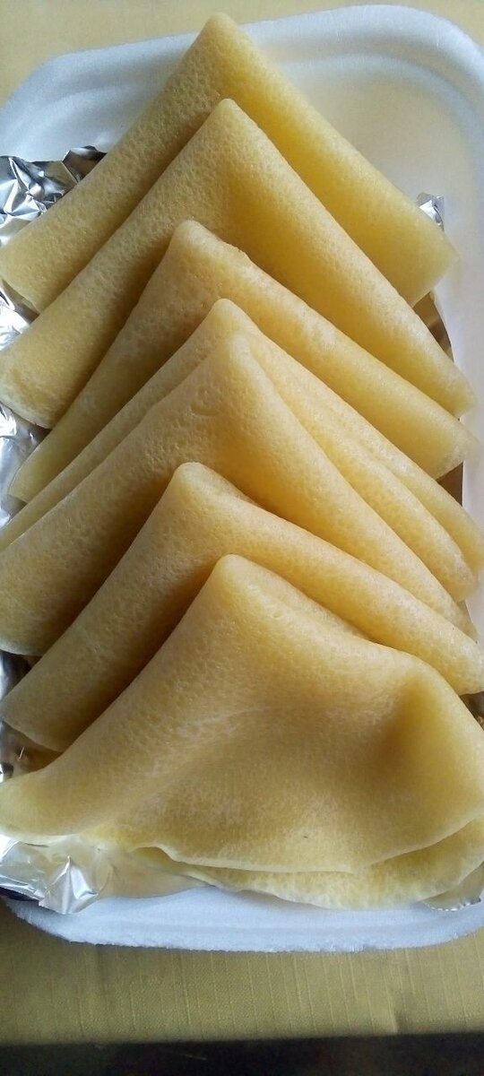 Crêpes roulées maison