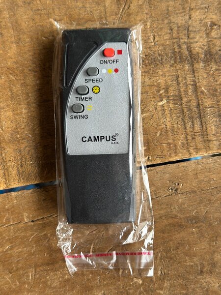 Ventilateur campus télécommandée