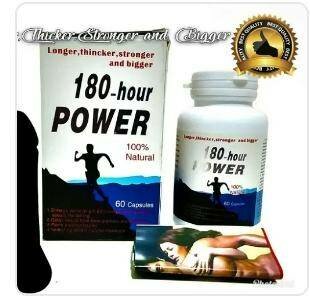 180 hour power for men