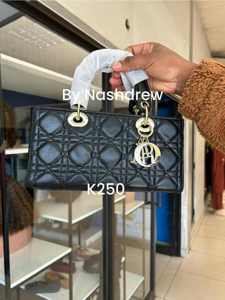 Women's small black handbag