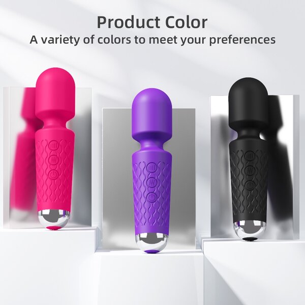 Mini wand vibrator
