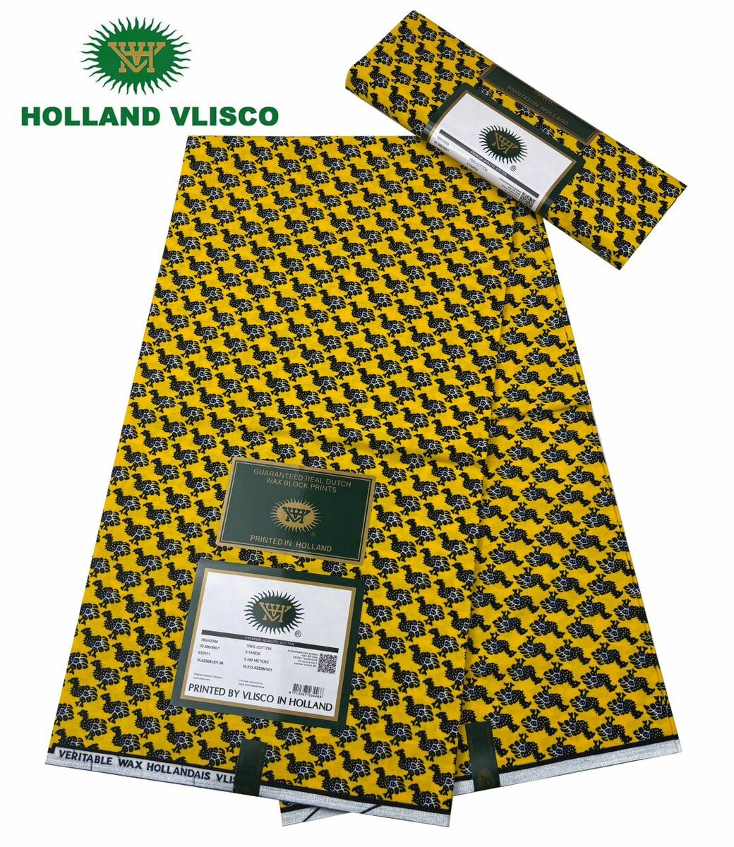 Tissu Wax Vlisco Hollandais