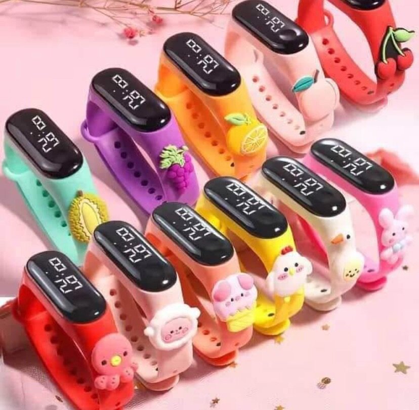 Montre Enfant Numérique Colorée