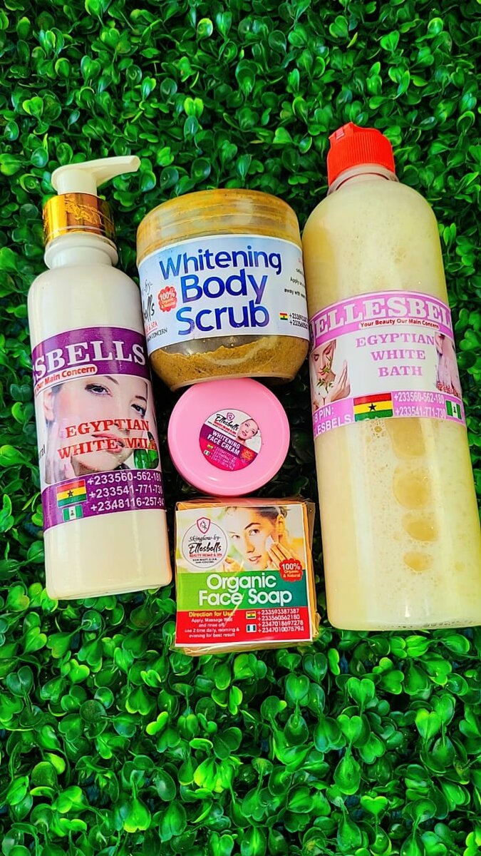 EGYPTIAN WHITENING MILK SET