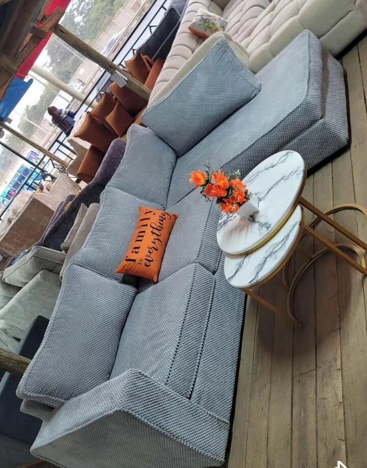 Canapé d'angle modulable