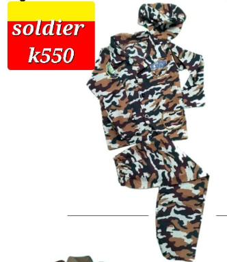 Soldier costume for a career day at a masquerade