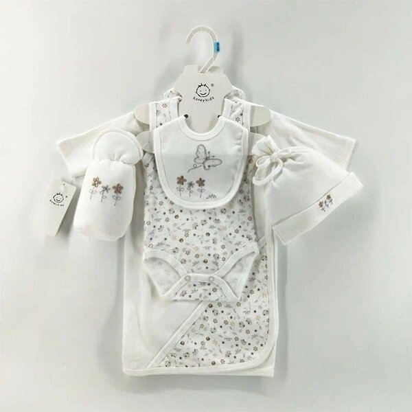 Ensemble 6 pièces bébé en coton chic et confortable