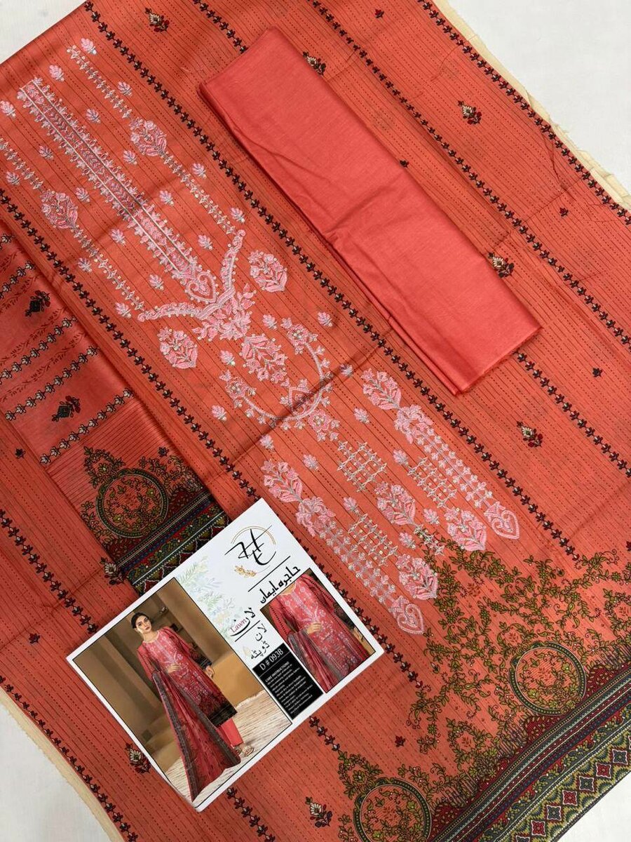 Rijaz Fashion Embroidery Lawn