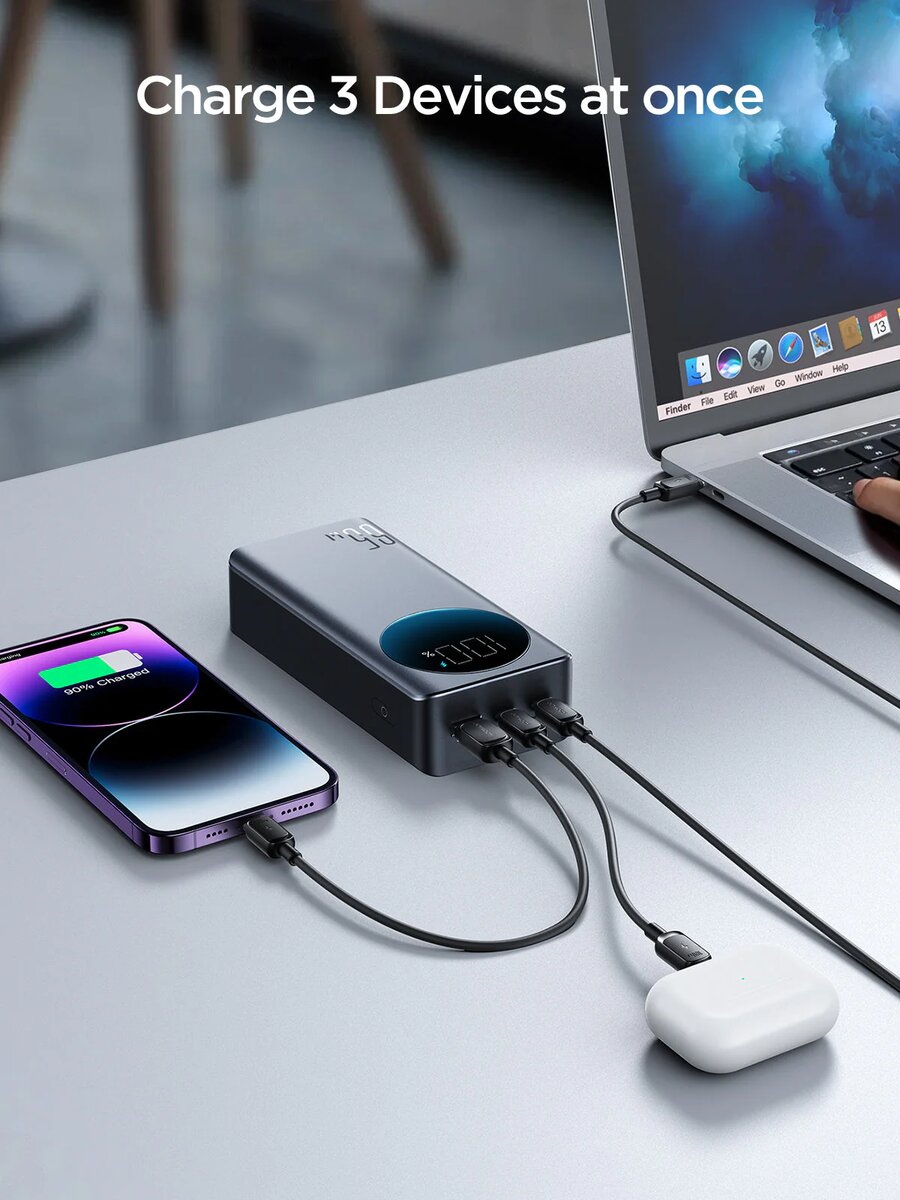 JoYroom 65w Power Bank To Charge Your Laptop.