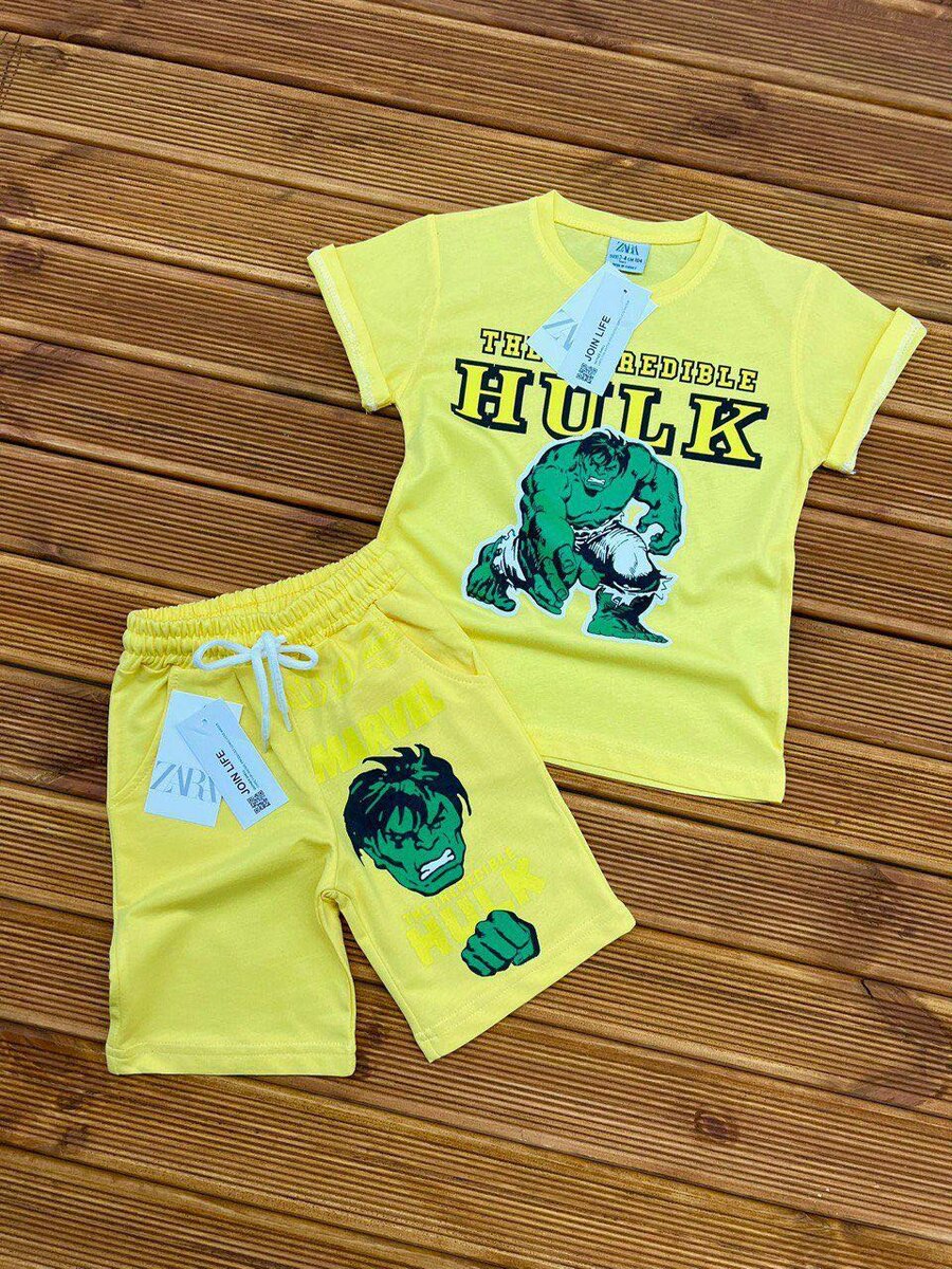 Hulk branded 2 piece boys  Zara outfit