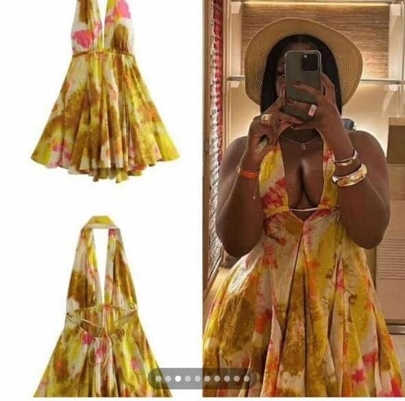 Mini robe sexy dos ouvert pour femmes