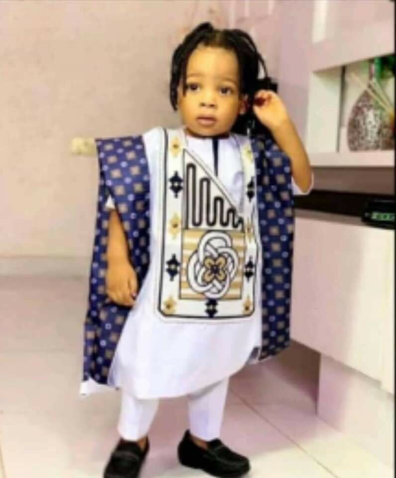 Boubou 3 pièces pour enfants