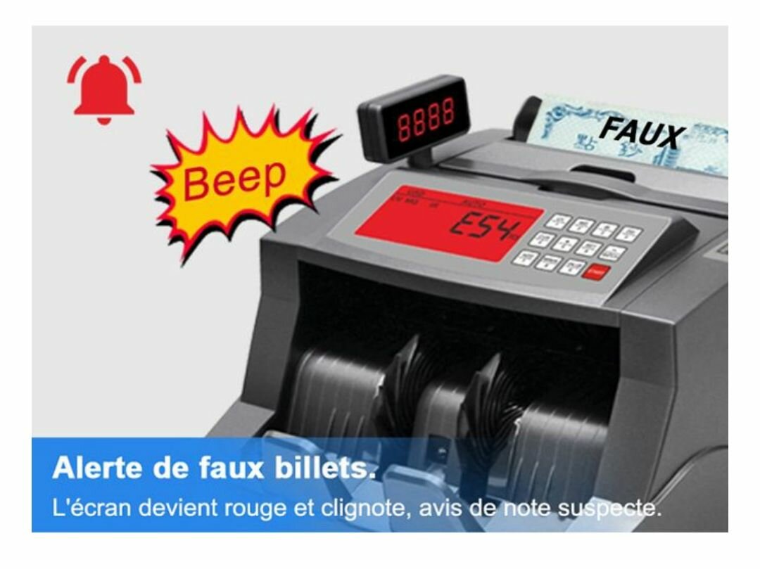Compteur de billets automatiqu