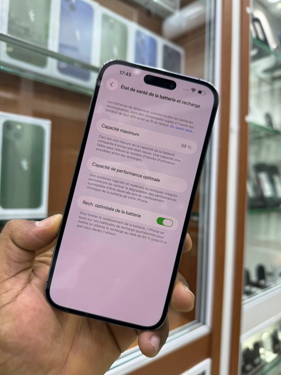 14 pro max retour quasi 128gig