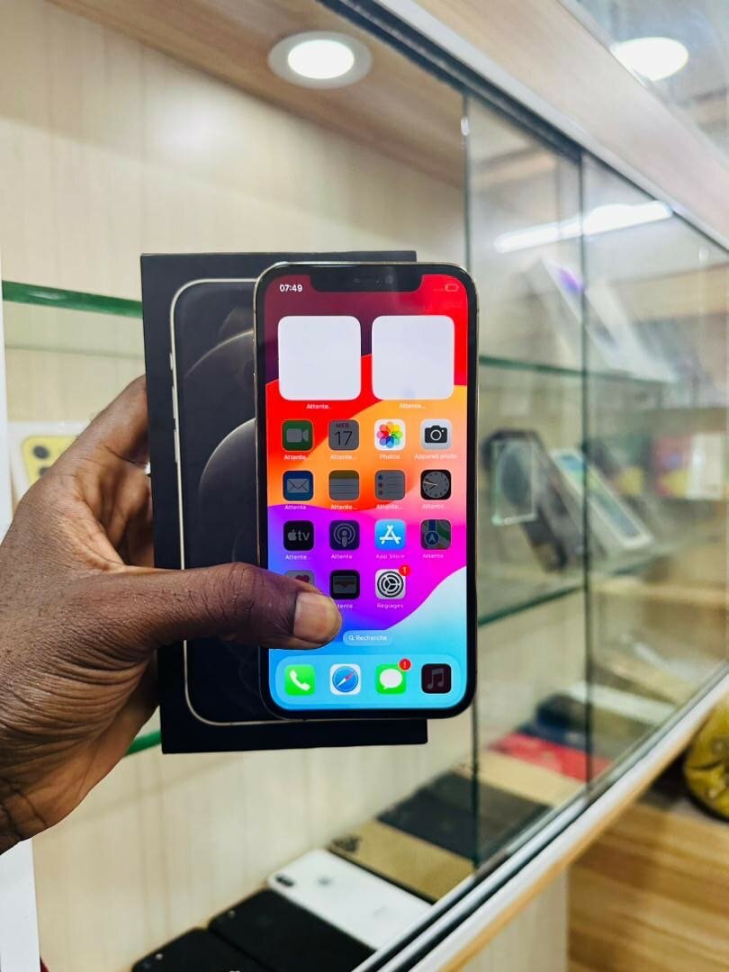 iPhone 12 Pro, 128 giga tout est d’origine 