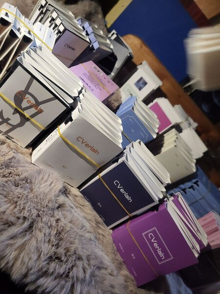 Carnets de notes élégants CVerlain