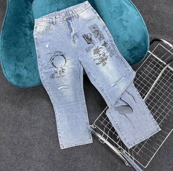 Jean Mom Art Décontracté