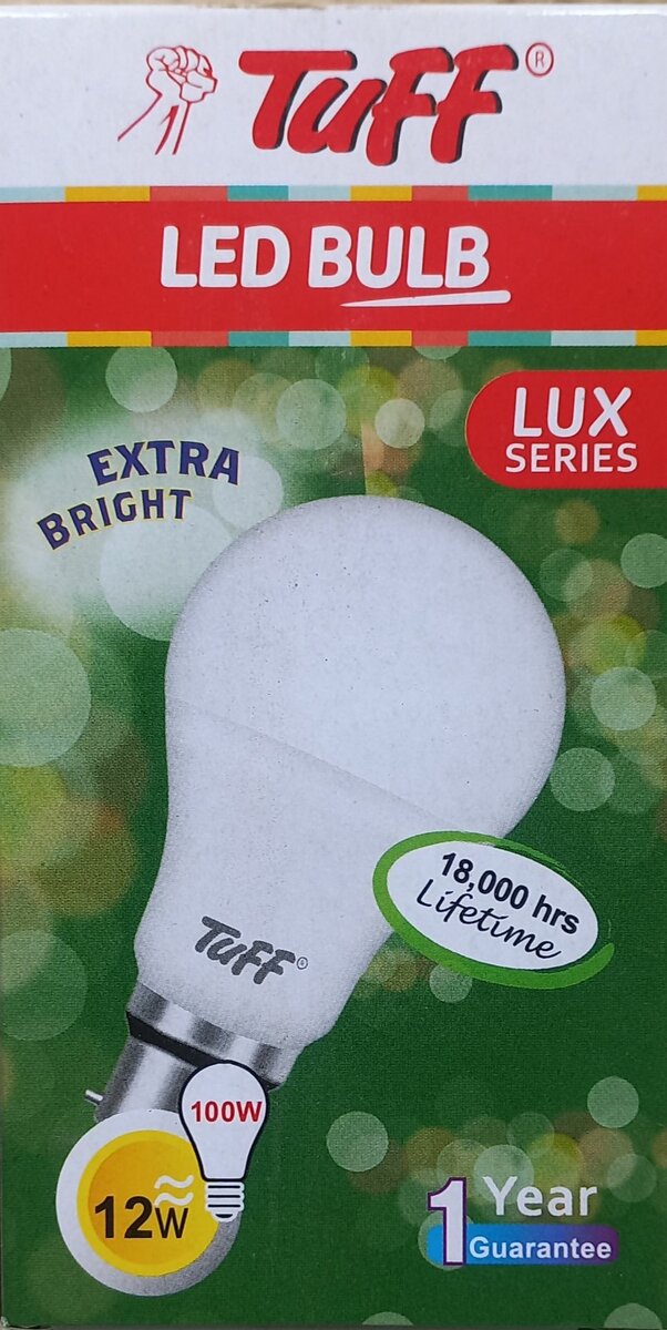 Tuff led bulb 12w