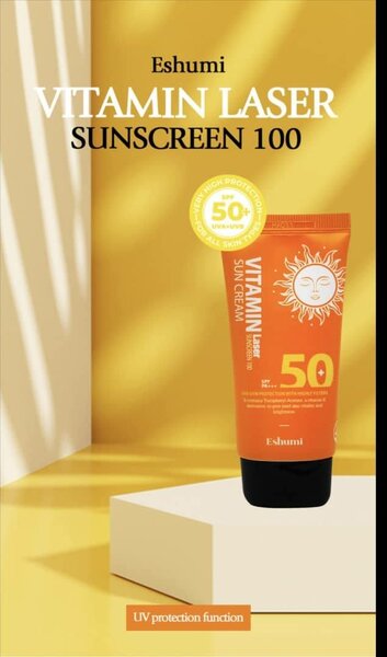 Eshumi SPF 50+ Crème Solaire