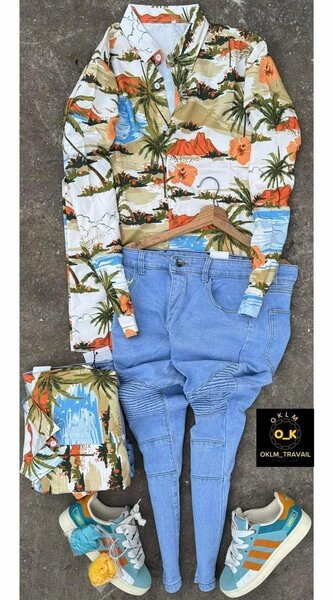 Ensemble décontracté homme tendance