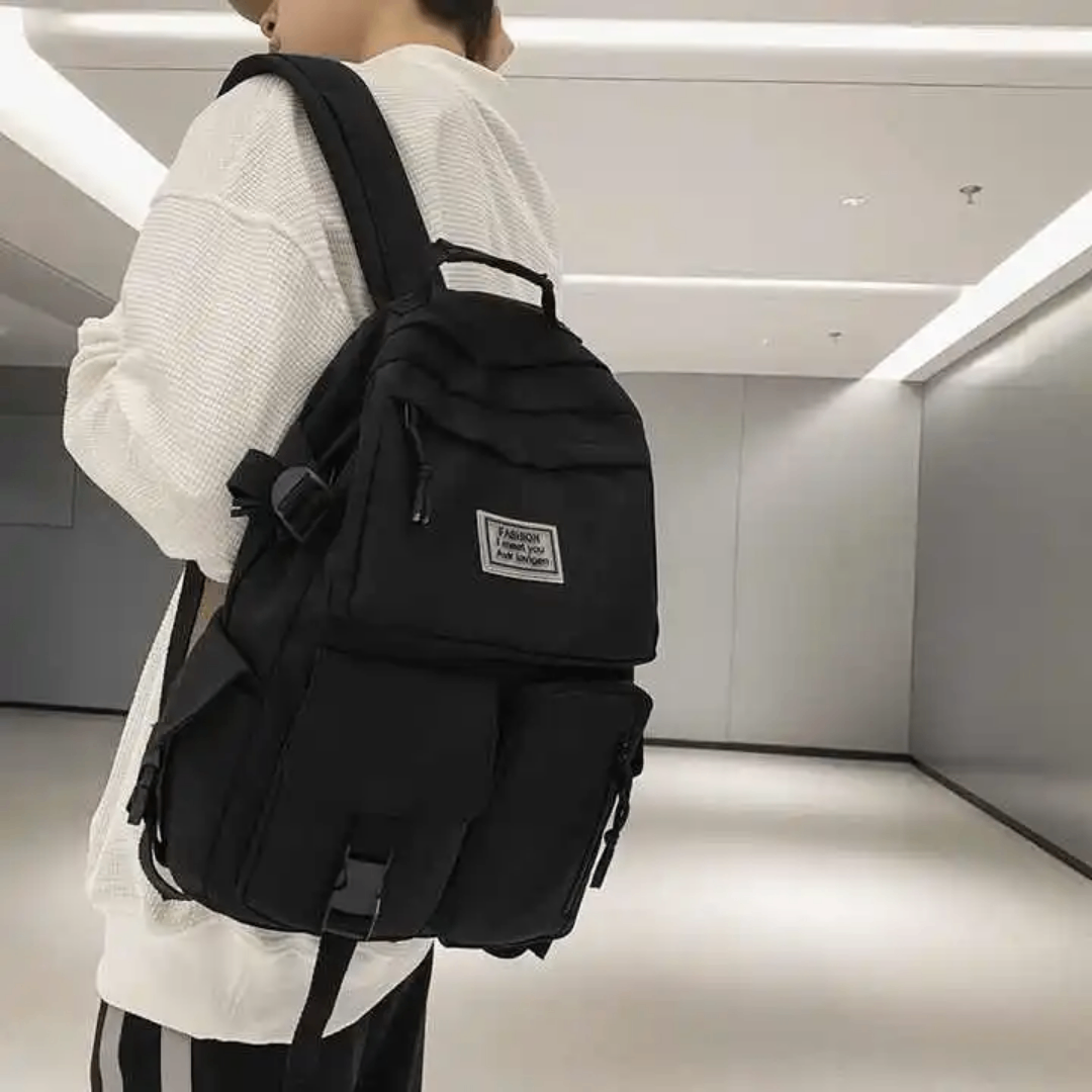 Sac à dos noir tendance